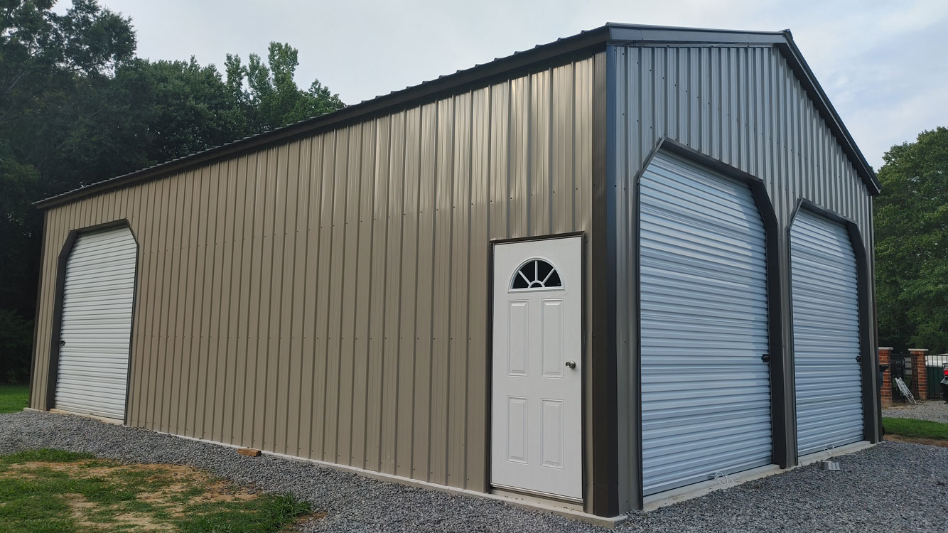 24' x 40' x 12' Clay Workshop Garage