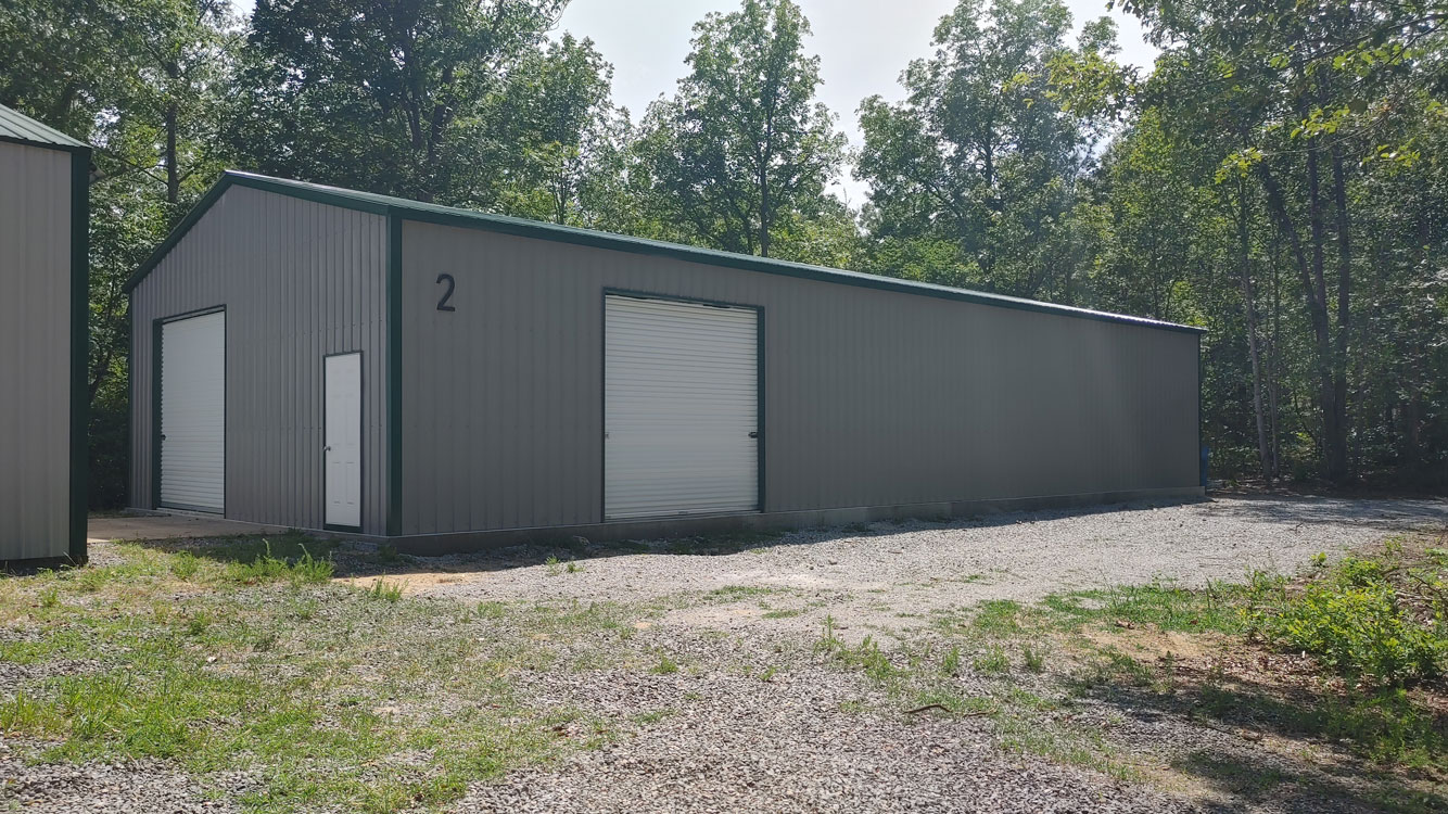 30' x 70' x 12' Pewter & Green Warehouse
