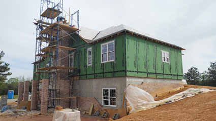 JT Contracting Masonry work - Chimney, basement garage, foundation, brick veneer, piers